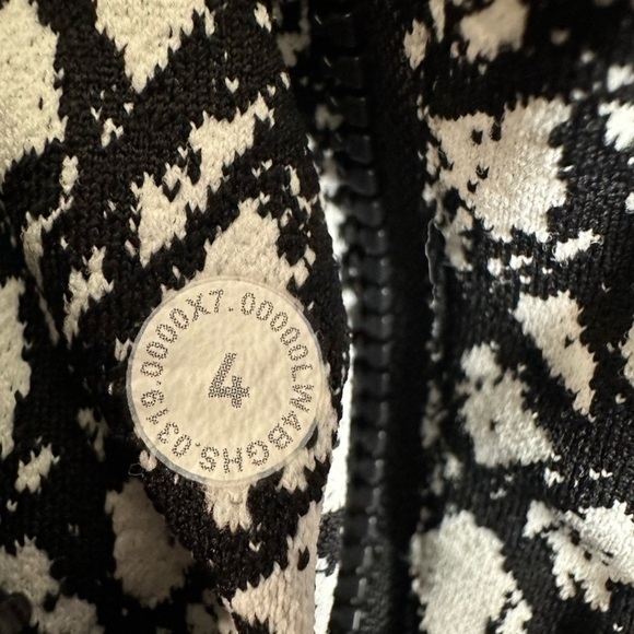 Lululemon Define Jacket Luxtreme Tectonic Jacquard White Black size 4 NWOT - Picture 5 of 6